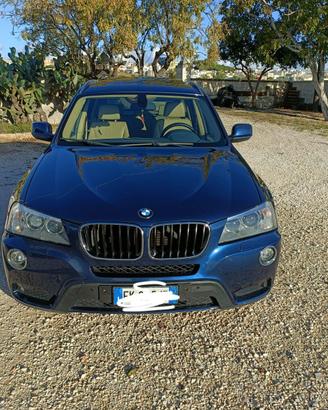 BMW X3 f25  2.0d x drive  pelle tetto