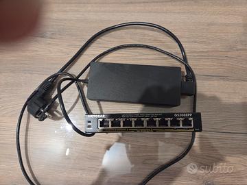 NETGEAR GS308EPP Switch managed 8 porte PoE+ 123W