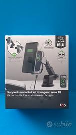 SUPPORTO AUTO MOTORIZZ  CELLULARE  TNB 15W (NUOVO)