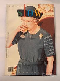 SLOW, libro rivista di Slow Food anni '90, messagg