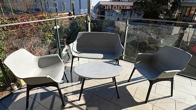 Set tavolo + 3 sedie da esterno