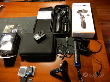 GoPro HERO 8 + Gimbal Hohem + Kit Completo