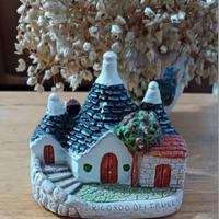 Souvenir Alberobello Italy Trullo Gesso Passiatore