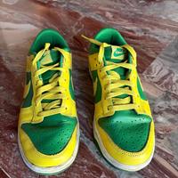 nike dunk gialle e verdi