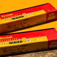 Pellicole piane Kodak 13x18 Ektacolor Pro Gold