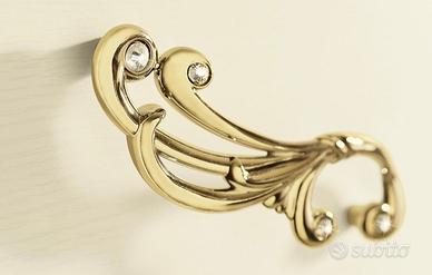 Camera da letto contemporanea dorata