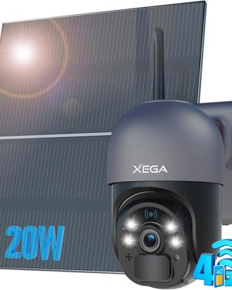 Telecamera  Xega con SIM 4G da Esterno