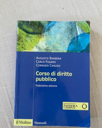 Corso di diritto pubblico