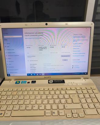 notebook Sony Vaio 