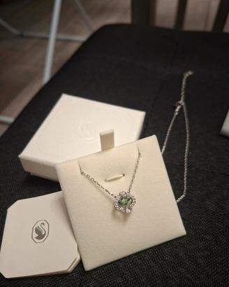 Collana quadrifoglio Swarovski 
