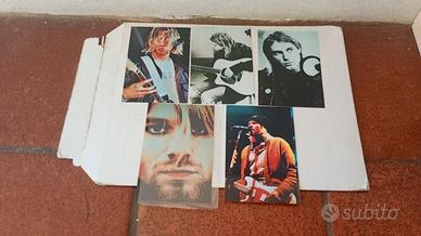 LOTTO 5 FOTO INEDITE kurt cobain nirvana