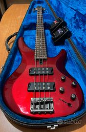 Yamaha TRBX374 Candy Apple Red + Chorus + Compress