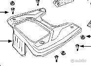 Pannello pavimento Peugeot Belville 125 grigio