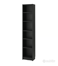 Libreria IKEA BILLY nera 40 cm –con o senza TOP