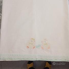 Lenzuolo per carrozzina o lettino 