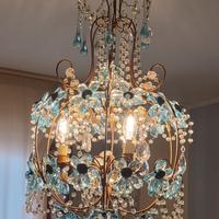 Lampadario cristallo