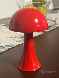 Lampada Led a fungo - dal Guggenheim Museum- rossa