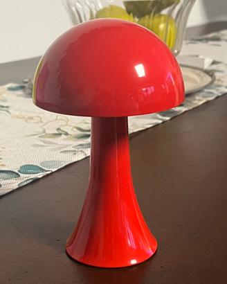 Lampada Led a fungo - dal Guggenheim Museum- rossa
