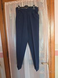 Pantalone elegante blu navy