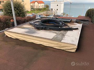 struttura in alluminio per gazebo o altro utilizzo