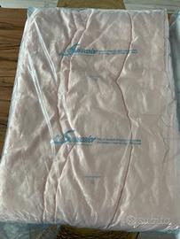 Trapunta matrimoniale invernale usata rosa antico