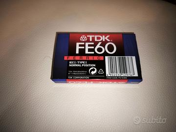 Lotto 11 audiocassette TDK FE60