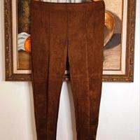 Leggings marrone cioccolato XL