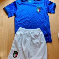 completo calcio bambino 8/9 anni Nazionale Italian