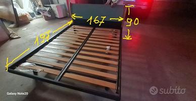 LETTO MATRIMONIALE CON TESTATA