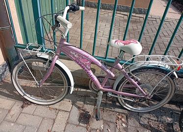 Bicicletta ragazzina 20 pollici 6-8 anni