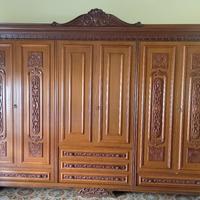 armadio camera in legno 