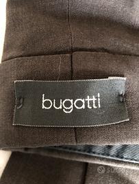 Pantaloni Bugatti uomo tg 52 eleganti marroni