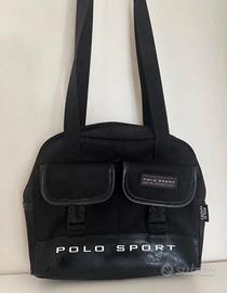 Borsa Polo Sport Ralph Lauren vintage nera