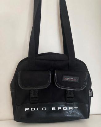 Borsa Polo Sport Ralph Lauren vintage nera