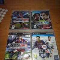 giochi di calcio pes e fifa