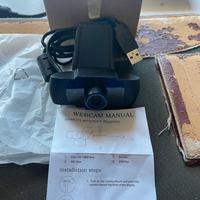 Telecamera per computer USB, con microfono.