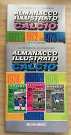 Almanacco Anastatico Calcio 1971-76 2 volumi