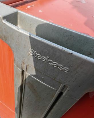 cassettiera vintage steelcase originale