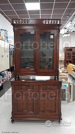Codice: 5001 ANTICA CREDENZA A 2 CORPI COMPLETAME
