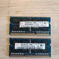  RAM DDR3 NOTEBOOK 8GB