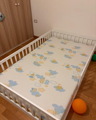 Struttura letto a terra per bambini Cadani,120x200