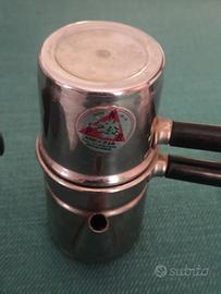 Caffettiera napoletana Nanni inox vintage