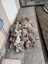 Pietre decoro per giardino