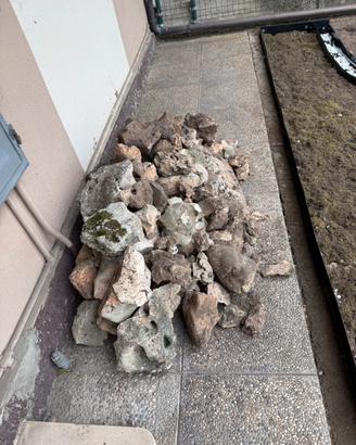 Pietre decoro per giardino