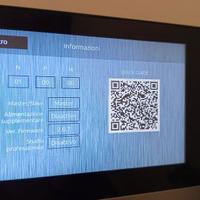 Videocitofono a colori 7"-Bticino 2 fili Classe300