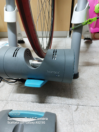 Rulli Smart Tacx Vortex con Ruota