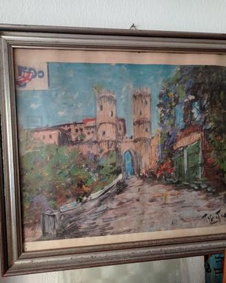 Quadro casa di colombo genova
