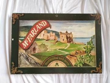 Insegna della birra Irlandese Mc Farland