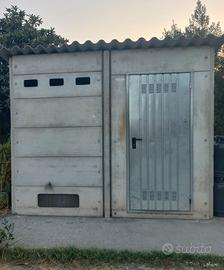 Box omologato per bombole gpl da 1000 kg o attrezz