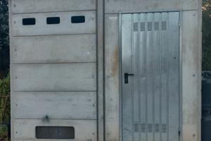 Box omologato per bombole gpl da 1000 kg o attrezz